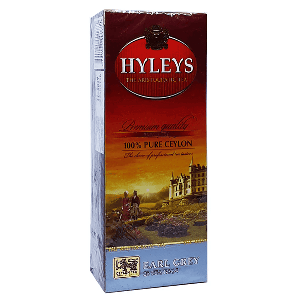 Чорний чай Hyleys 100% Ceylon високої якості, упаковка з ароматом Цейлон, Ідеально для цінителів преміум чаю.