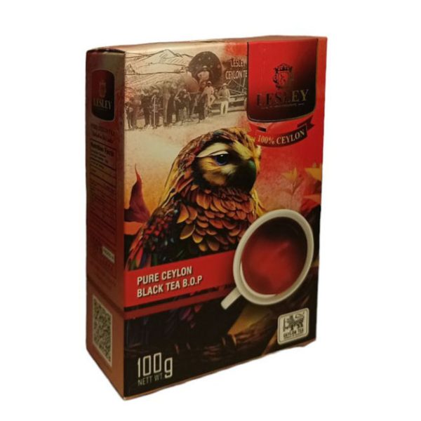 Чай листовий Lesliy Bop Black Tea дрібнолистовий 100 г
