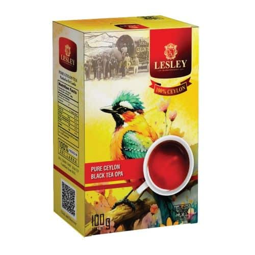 Чай листовий Lesliy Ора Black Tea крупнолистовий 100 г