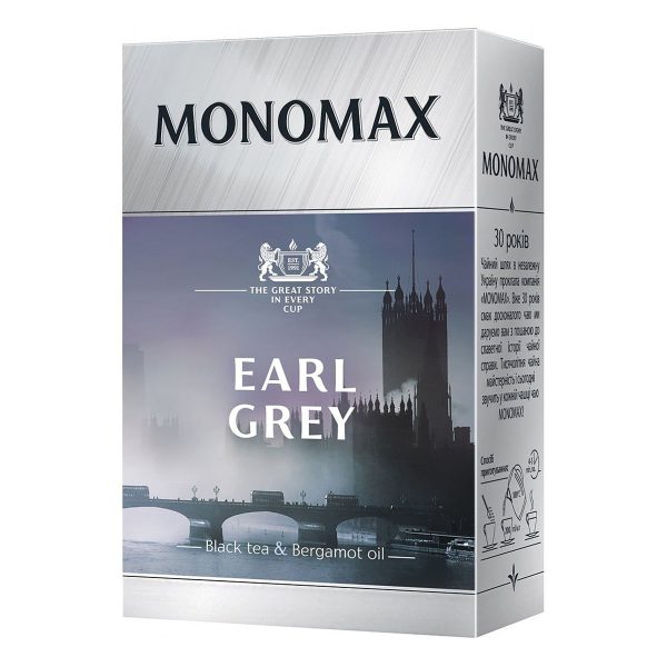 Чай листовий Мономах Earl Grey 90 г