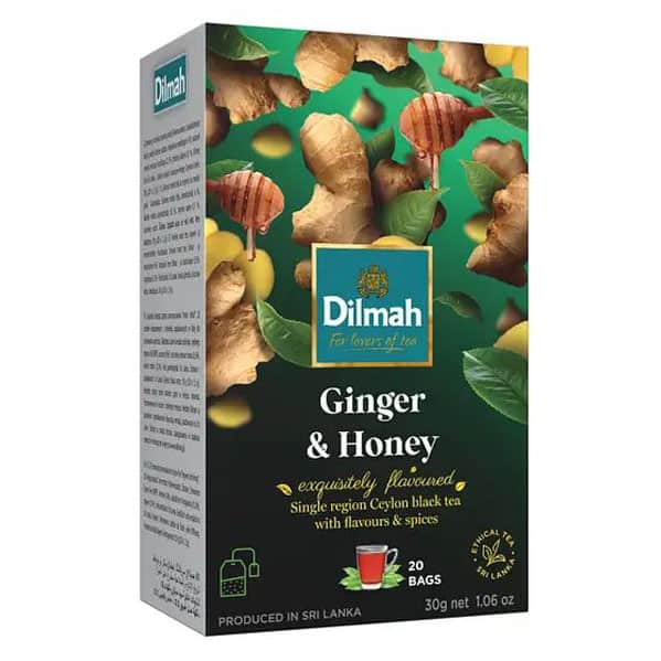 Чай пакетований Dilmah Ginger & Honey Імбирь та Мед