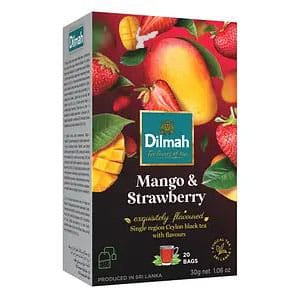 Чай пакетований Dilmah Mango & Strawberry Манго та Полуниця