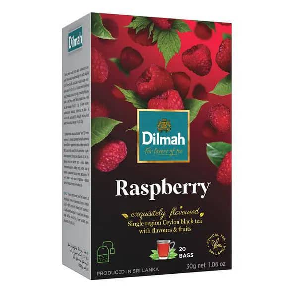Чай пакетований Dilmah Raspberry Малина