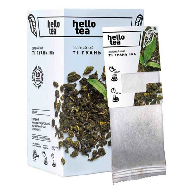 Чай пакетований Hello Tea Ті Гуань Інь 20пак.