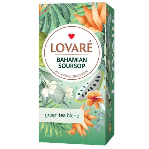 Чай пакетований Lovare Bahamian Soursop 24 пак.