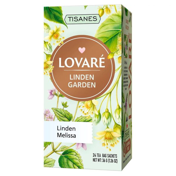 Чай пакетований Lovare Linden Garden 24 пак.