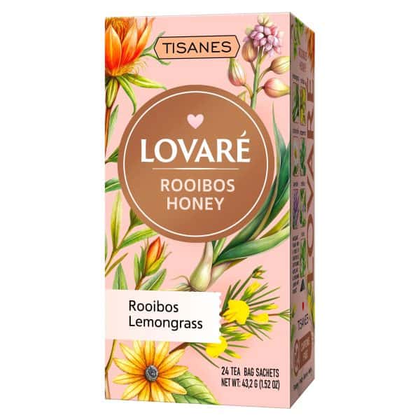 Чай пакетований Lovare Rooibos Honey 24 пак.