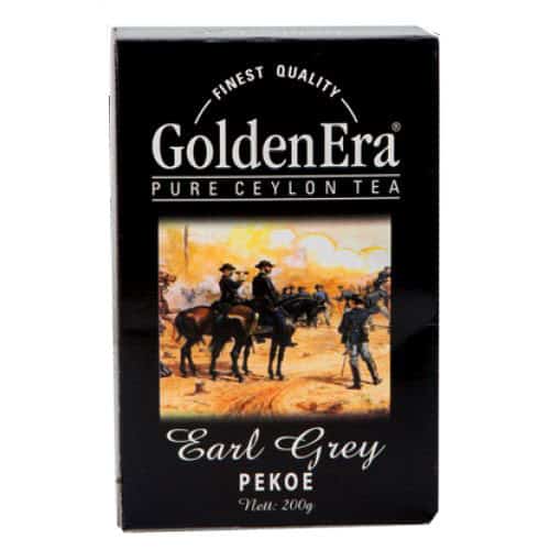 Чай розсипний Golden Era Black Earl Grey бергамот 100 г