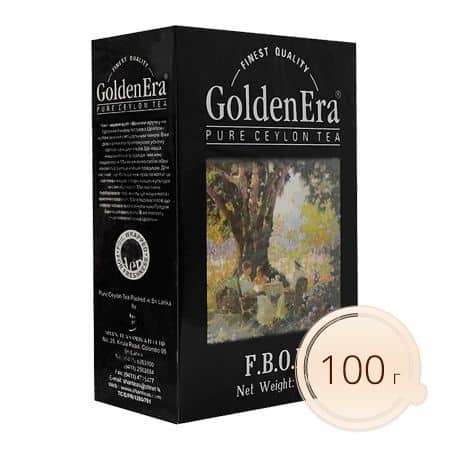 Чай розсипний Golden Era Black Fbop середній лист 100 г