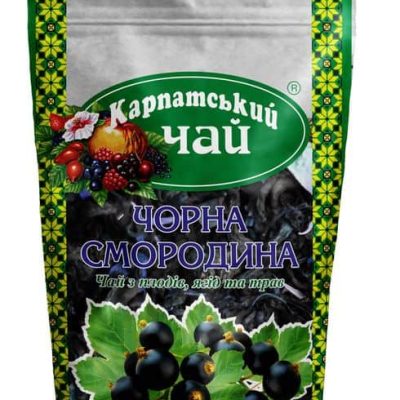 Чай розсипний Карпатський Чорна смородина 100 г