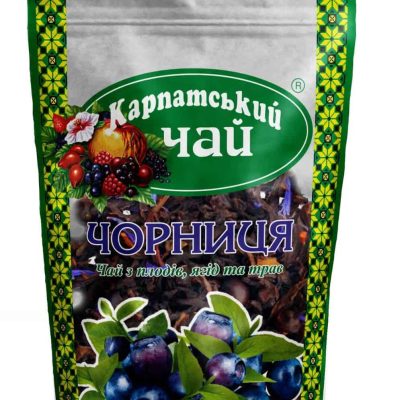 Чай розсипний Карпатський Чорниця 100 г