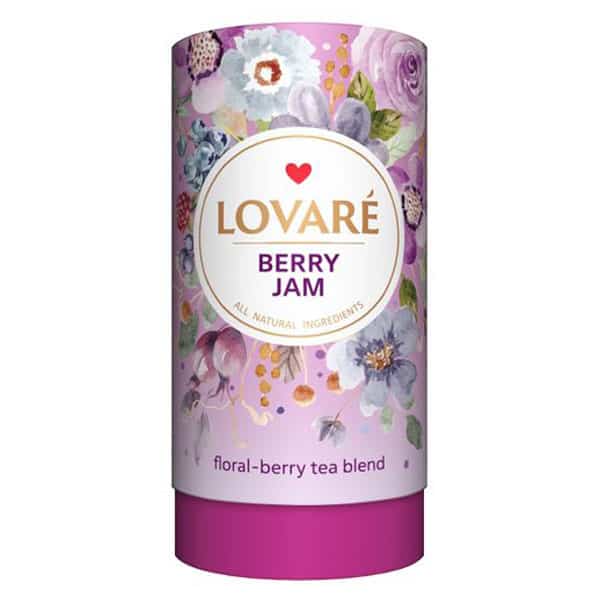 Чай розсипний Lovare Berry Jam Ягідний Джем 80 г