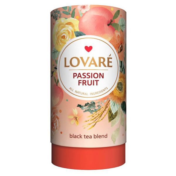 Чай розсипний Lovare Passion Fruit Пристрастний фрукт 80 г