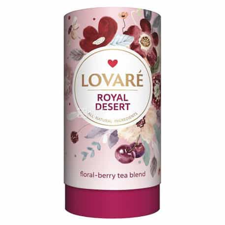 Чай розсипний Lovare Royal Dessert Королівський десерт 80 г