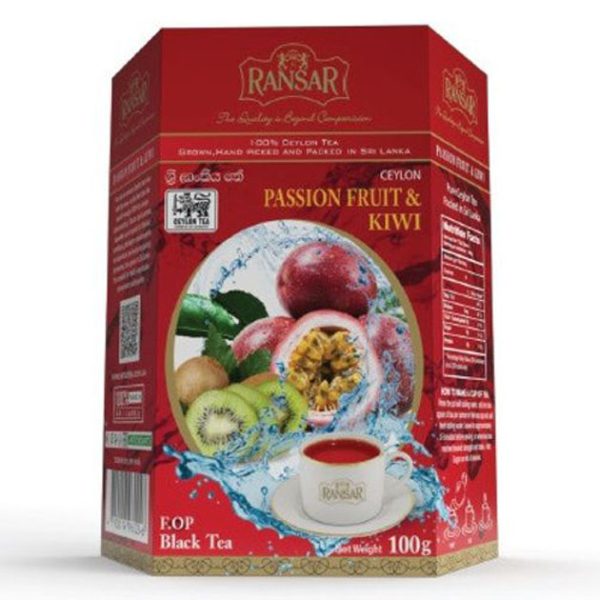 Чай розсипний Ransar Black Tea Passion Fruit & Kiwi 100 г