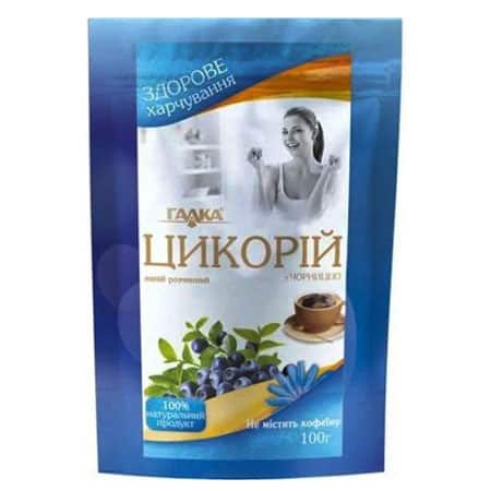 Цикорій Галка порошок з Чорницею Eco 100 г