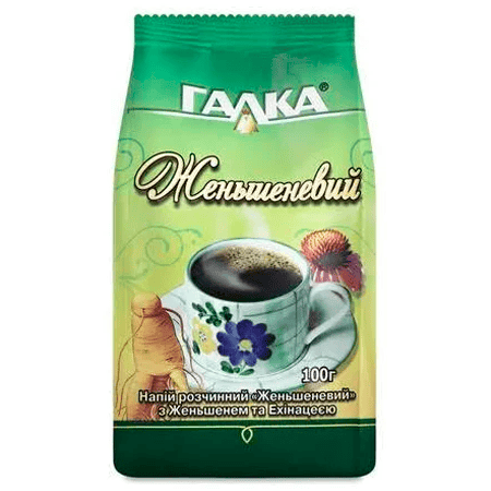 Женьшеньовий чай у пакеті для підтримки енергії та здоров'я.