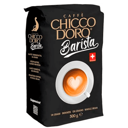 Мелена кава Chicco Doro Barista, 500 г, італійська якість, свіжа ароматна каву для кав’ярень і дому.