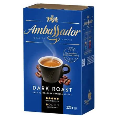 Кава мелена Ambassador Dark Roost 225 г