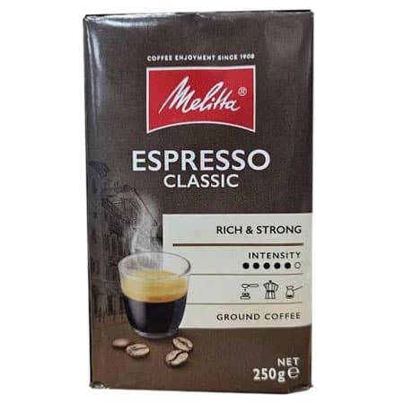 Кава мелена Melitta Espesso Classic 250 г