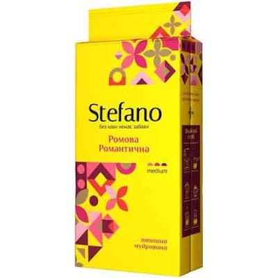 Кава мелена Stefano Ромова романтична 230 г