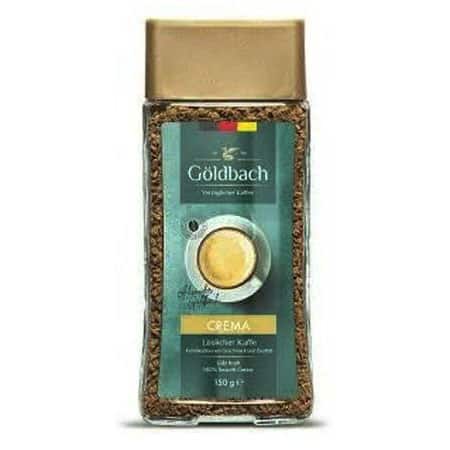 Кава розчинна Goldbach 1 скло Crema порошок 150 г