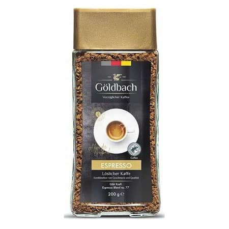 Кава розчинна Goldbach скло Espresso порошок 200 г