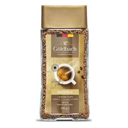 Кава розчинна Goldbach скло Prestige 200 г