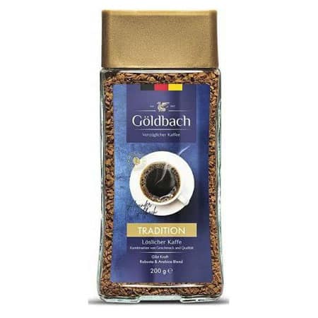 Кава розчинна Goldbach скло Tradition 200 г