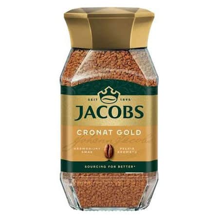 Кавова спеція Jacobs Cronat Gold, сіль для приправи, ароматна і смачна, ідеальна для кулінарії та підвищення смаку страв.