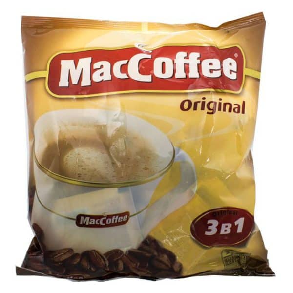 Кава розчинна MacCoffee 3в1 Oridginal 25 пакет