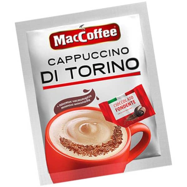 Кава розчинна MacCoffee 3в1 Torino 20 пакет