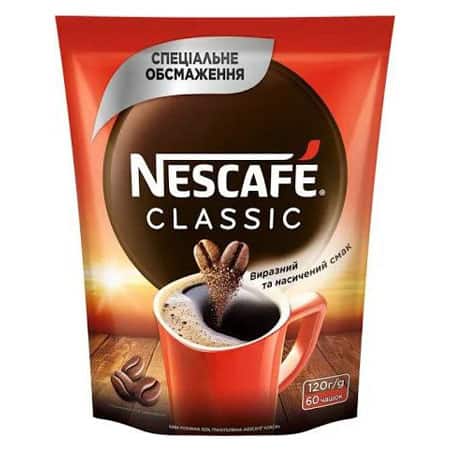 Кава розчинна Nescafe Classic Eco 120 г
