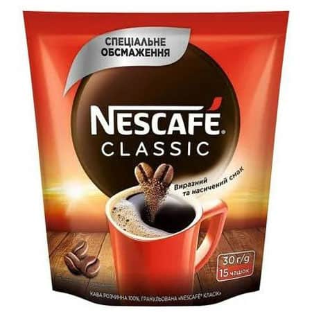 Кава розчинна Nescafe Classic Eco 30 г