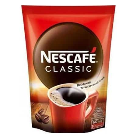 Кава розчинна Nescafe Classic Eco 60 г
