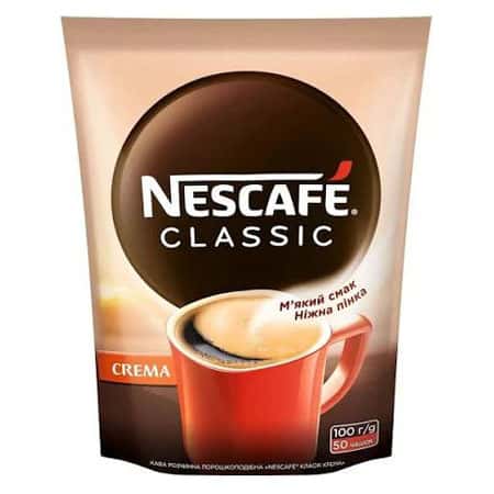 Кава розчинна Nescafe Classic Krema Eco 100 г