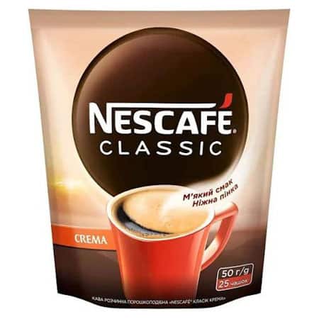 Кава розчинна Nescafe Classic Krema Eco 50 г