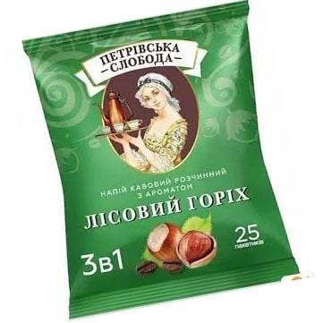 Кава розчинна Петровська Слобода 3в1 Лісовий Горіх 25шт