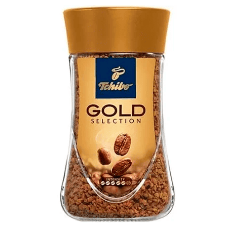 Мелений кава Tchibo Gold Selection, мелена кава для кавових апаратів, якісний напій.