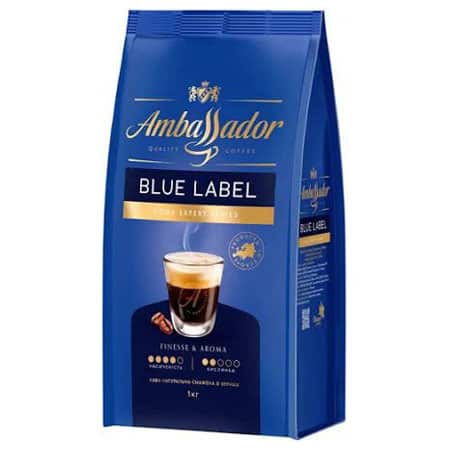 Кава в зернах Ambassador Blue Label 1 кг