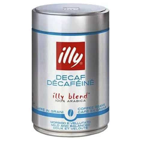 Illy Decaf кава в бакалійній упаковці, італійський млинець, швидкий у приготуванні.