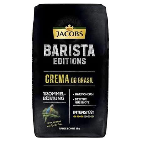 Кава Jacobs Barista Editions Crema до Бразилії, меленана, для еспресо та кавоварки.