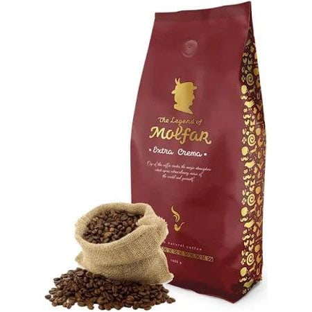 Кава в зернах Легенда Мольфара Extra Crema 1 кг