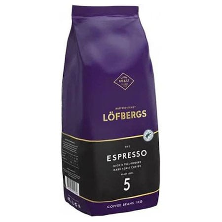 Кава в зернах Lofbergs Espresso 1 кг