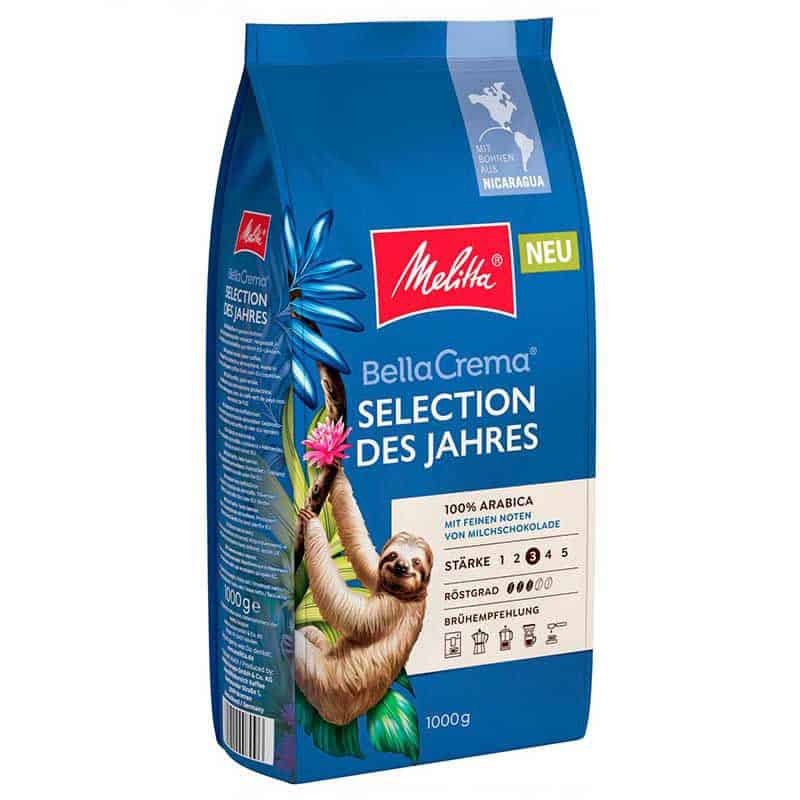 Кава в зернах Melitta Bella Selection Jahres Nicaragua New 1 кг