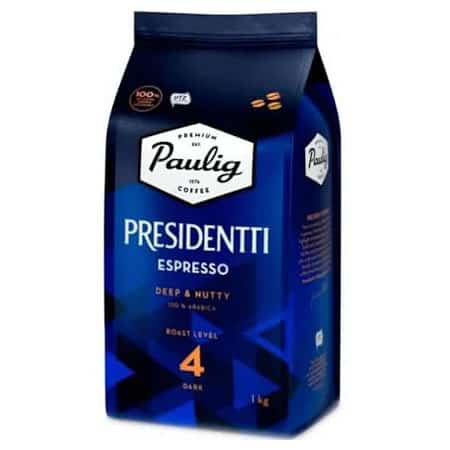 Кава в зернах Paulig Presidenti Espresso 1 кг