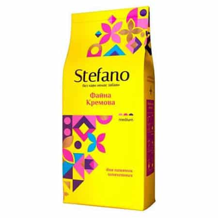 Кава в зернах Stefano Файна кремова 900 г