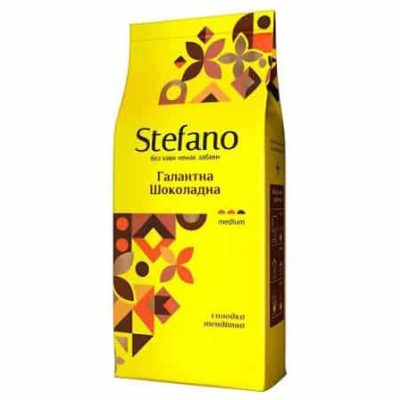 Кава в зернах Stefano Галантна шоколадна 900 г