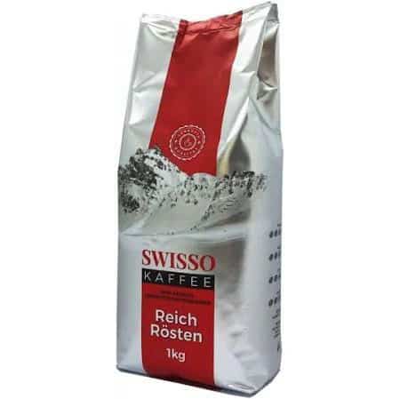 Кава в зернах Swisso Kaffee Reich Rosten 1 кг