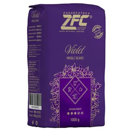Кава в зернах ZFC Violet 1 кг